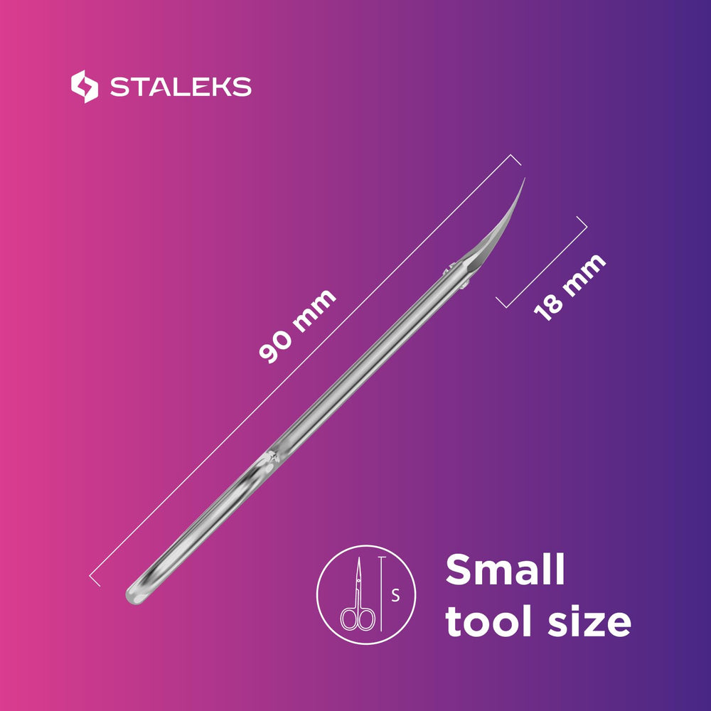 Staleks Pro Expert 50 Type 1 ergonomic handle enhances control for small hands.