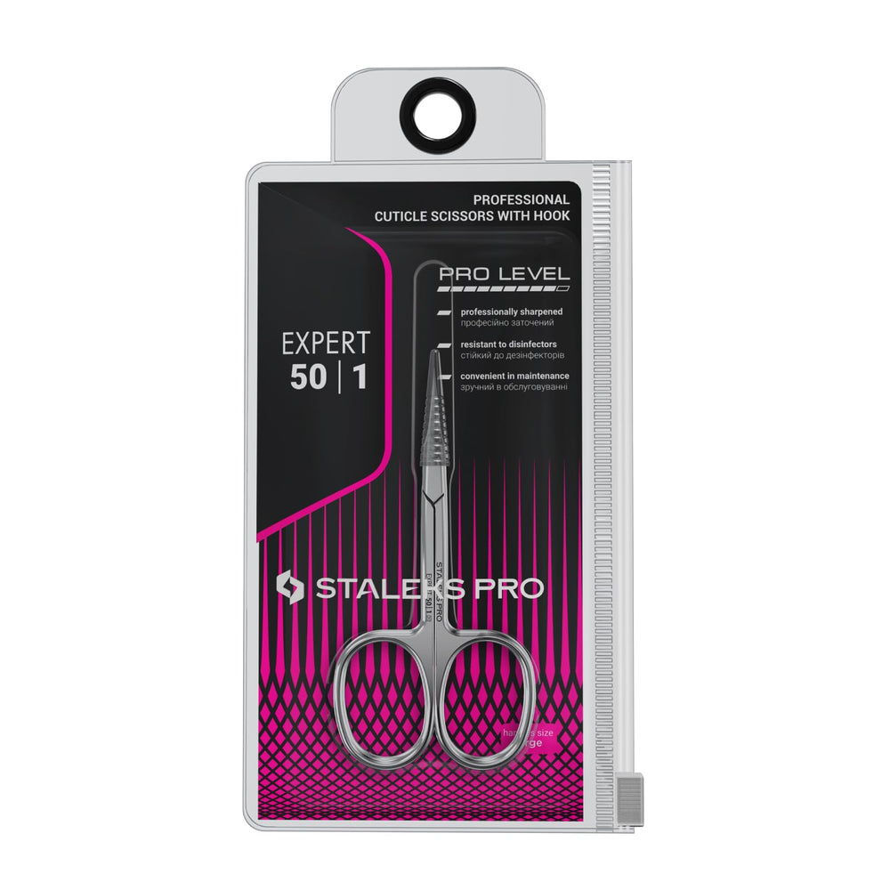 Staleks Pro Expert 50 Type 1 stainless steel shows corrosion resistance and durability.