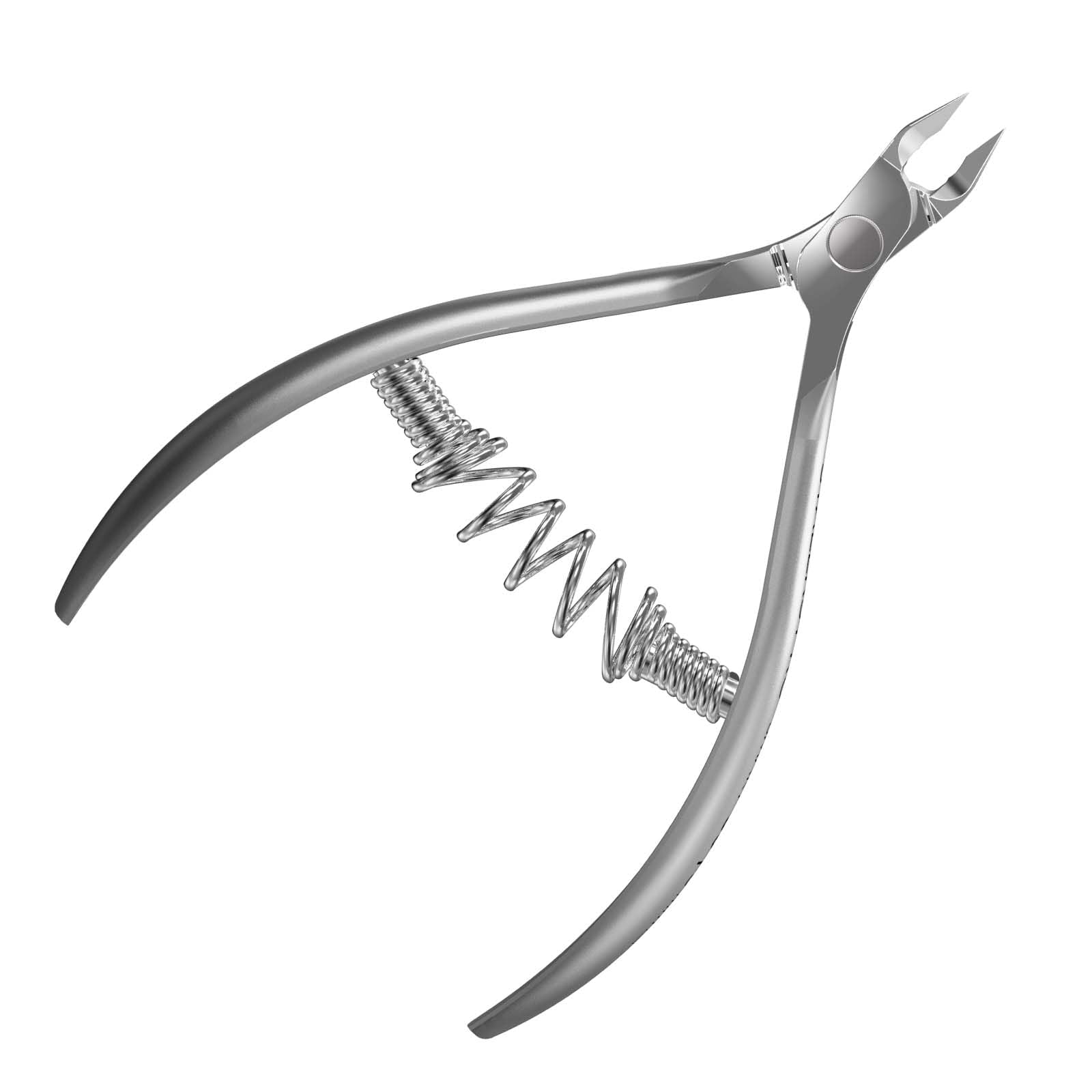 Staleks Pro Cuticle Trimmer closeup showing 5mm blade for precise trimming