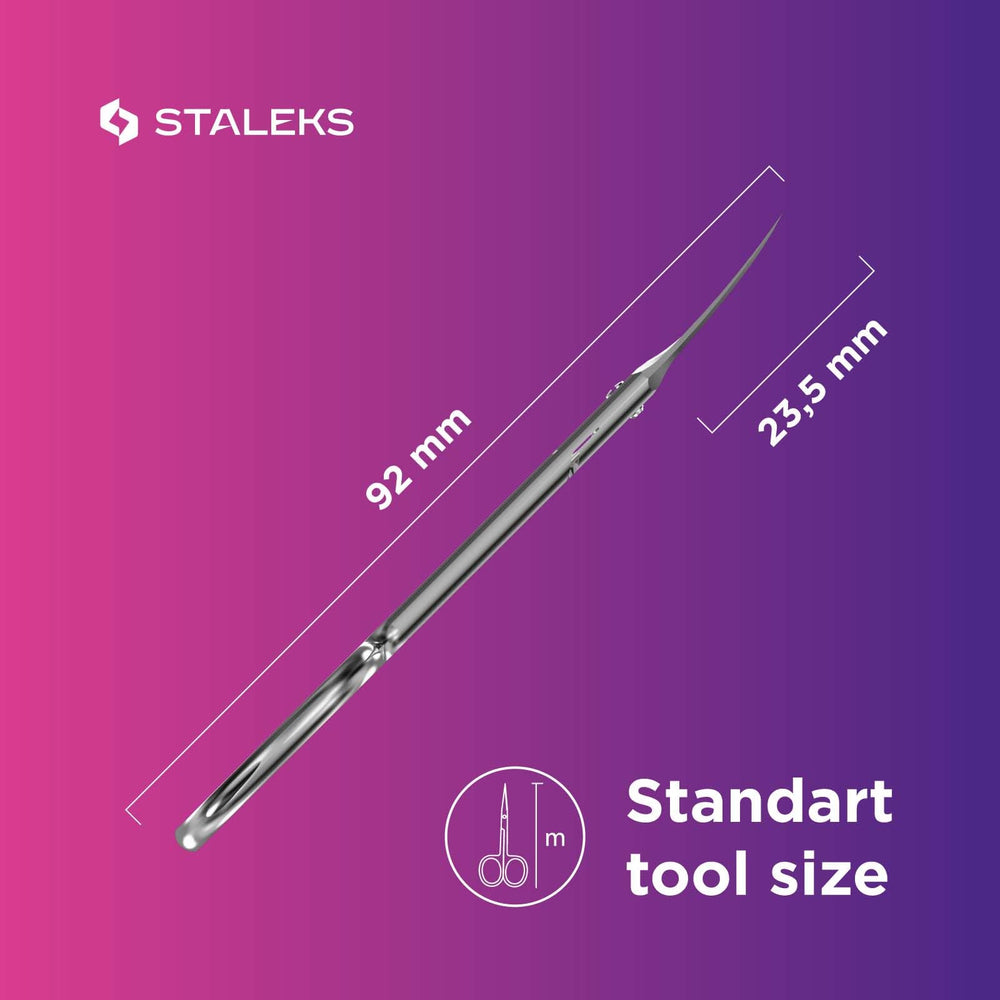 Staleks Pro Expert 50, diseño preciso para acabado limpio de uñas
