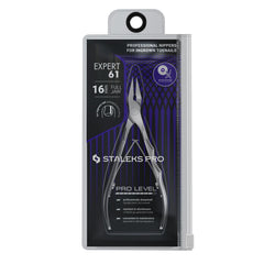 Staleks Pro EXPERT 61 closeup 16mm blades enabling confident nail edge removal