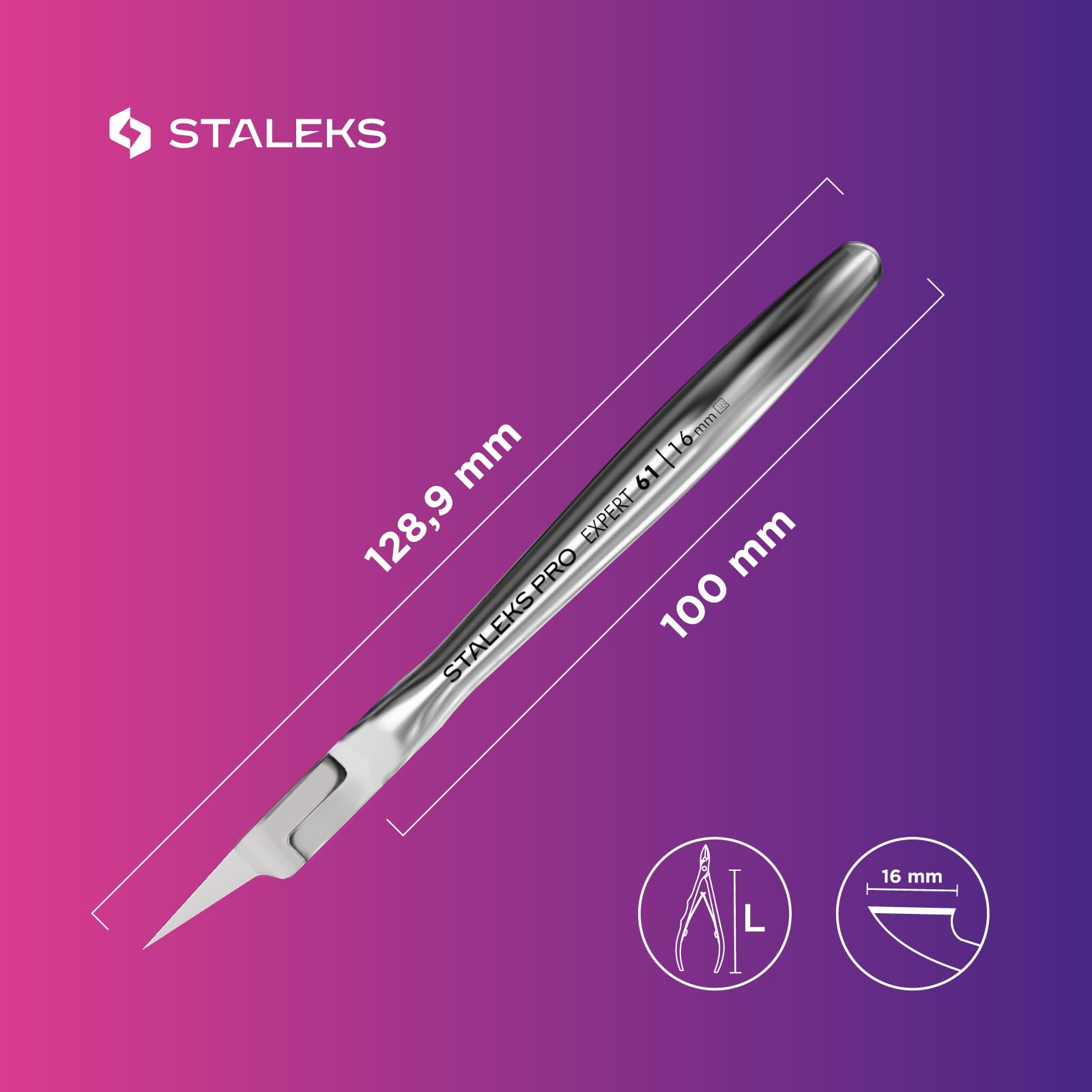 Staleks Pro EXPERT 61 professional pedicure tool for salon-quality results