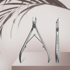 Staleks Pro SMART 10 cuticle nippers satin finish for easy cleaning