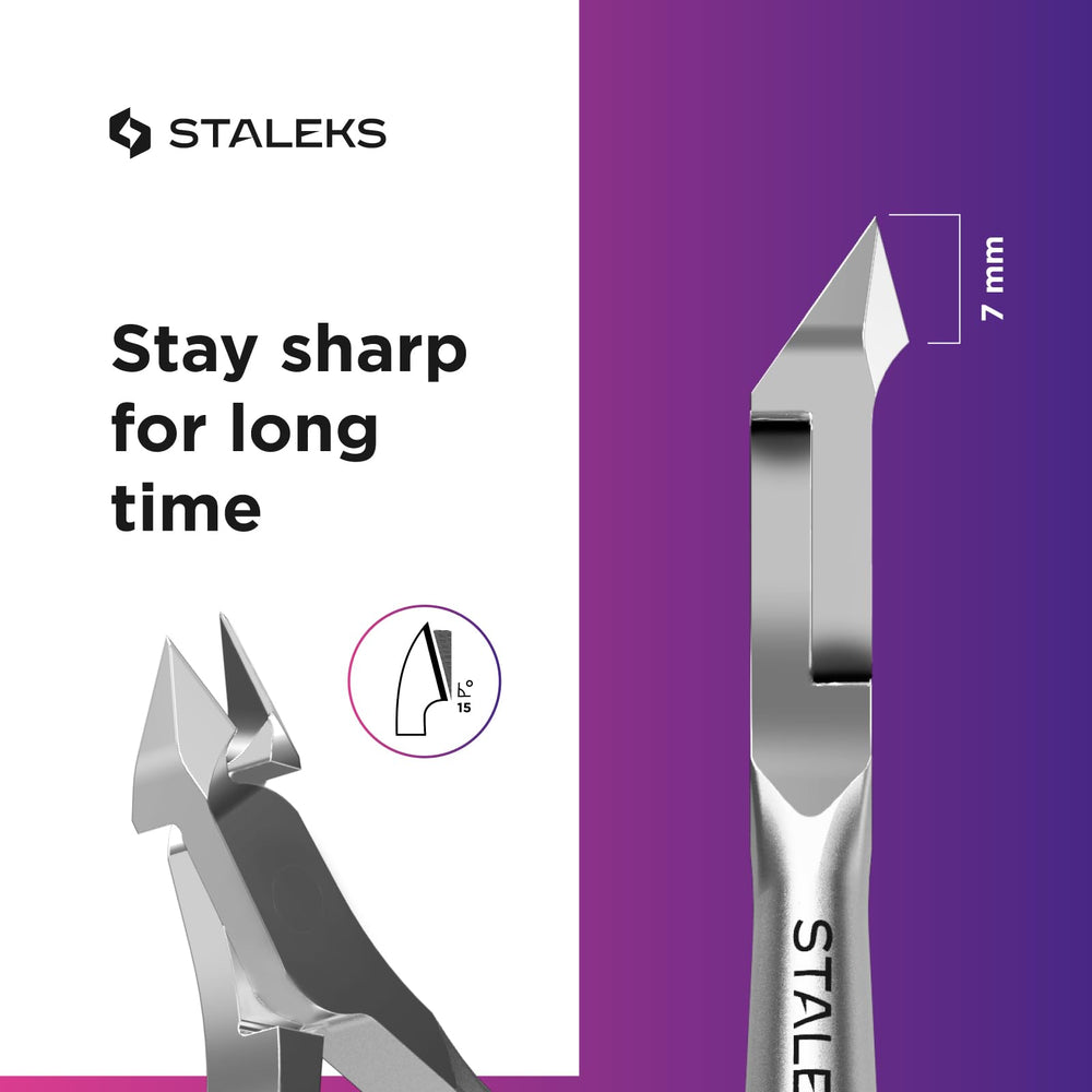 Staleks Pro Smart 30 professional tool for precise cuticle care.