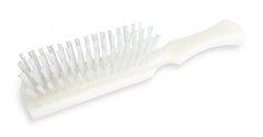 Stanley Lady Catherine hairbrush used on all hair types for quick styling touch-ups
