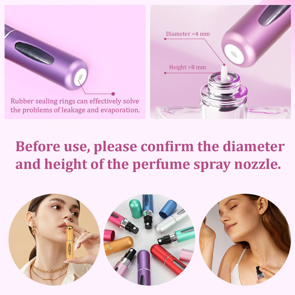 Starfa Lab clear inner vial shows perfume level at a glance