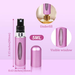 Starfa Lab leak-proof aluminum bottle secures fragrance during travel