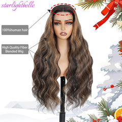 StarlightBelle wear-go glueless clip system keeps hair secure with quick application