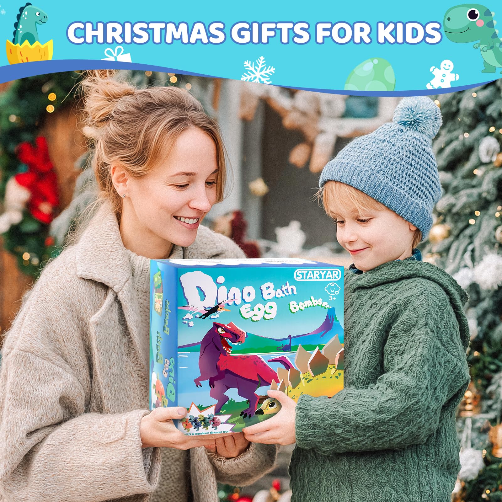 STARYAR Christmas stocking stuffer idea pairs with bath time fun for kids