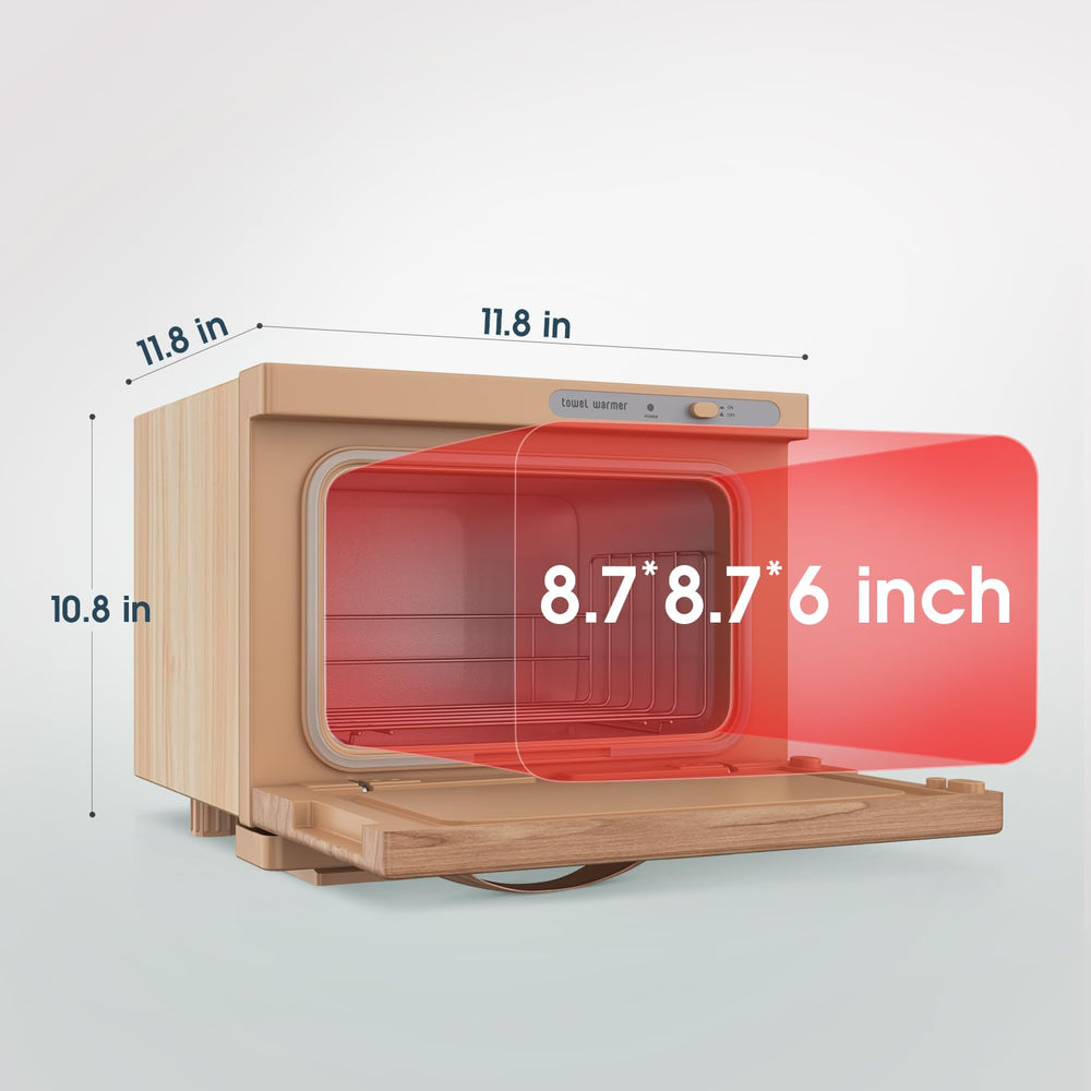 StateRiver towel warmer cabinet 6-8 towel capacity in a compact 8L unit