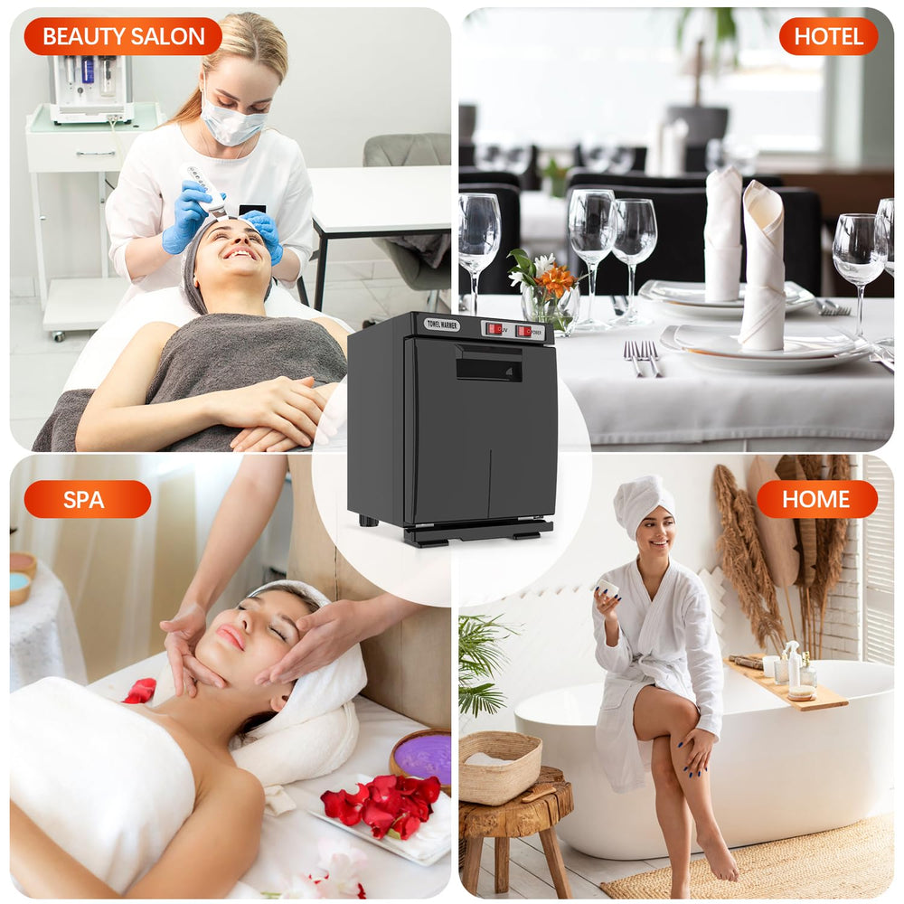 StateRiver towel warmer cabinet compact design highlights space efficiency for home use.