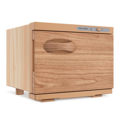 StateRiver towel warmer cabinet front view for spa-ready towels