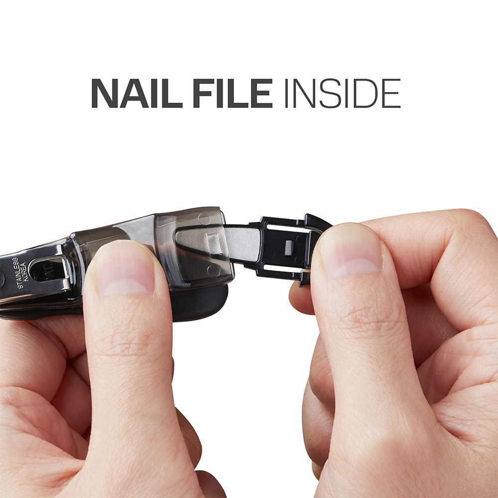 STEINDER stainless steel nail clippers construction emphasizes lasting sharpness.