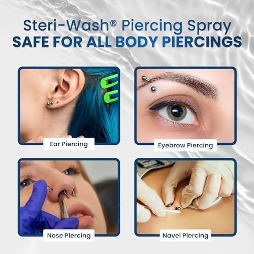 STERI-WASH 360 dispensing system shown for thorough application from any angle.