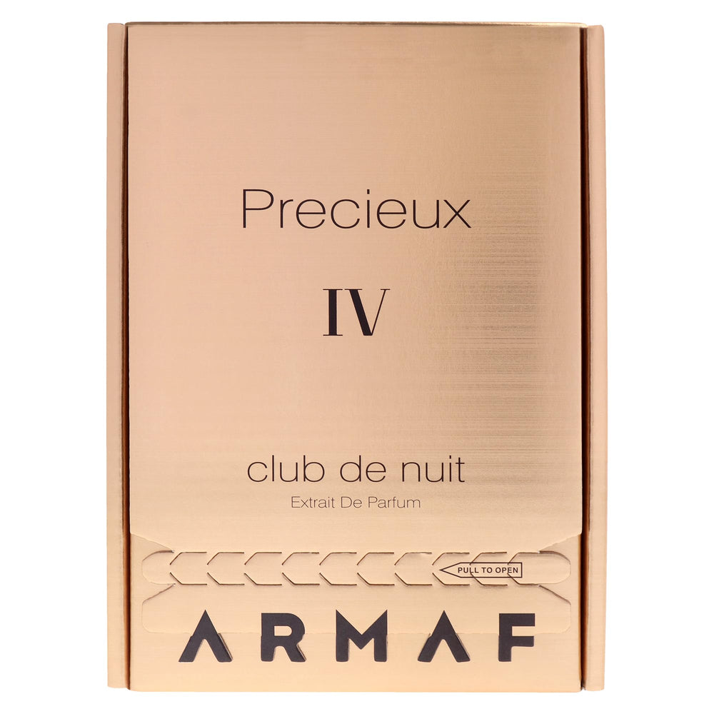 Sterling Parfums bottle design showcases Precieux IV as a refined display piece.