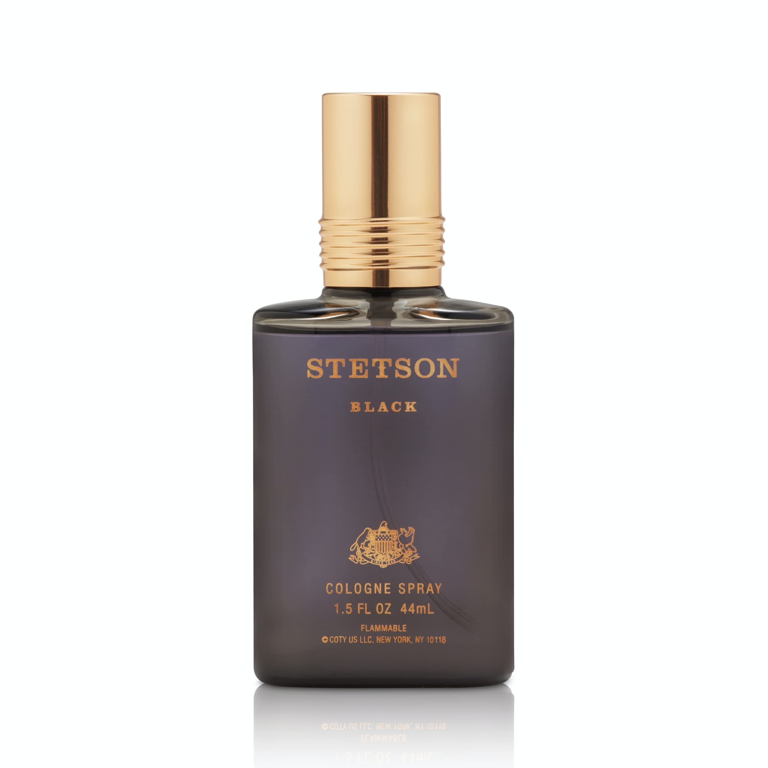 Stetson Black bottle front, ideal for everyday wear and travel-ready style.