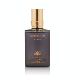 Stetson Black bottle front, ideal for everyday wear and travel-ready style.