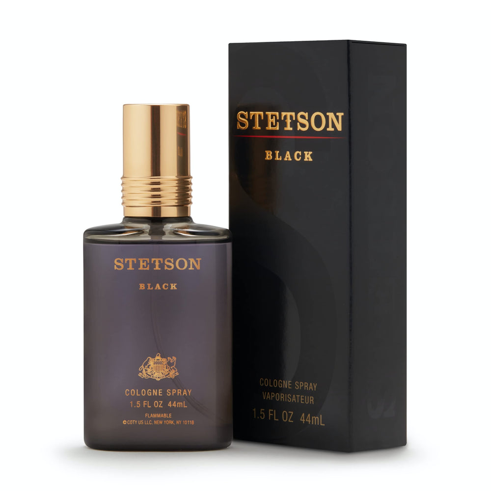Stetson Black heart notes spices and woods, ideal for evening dates.