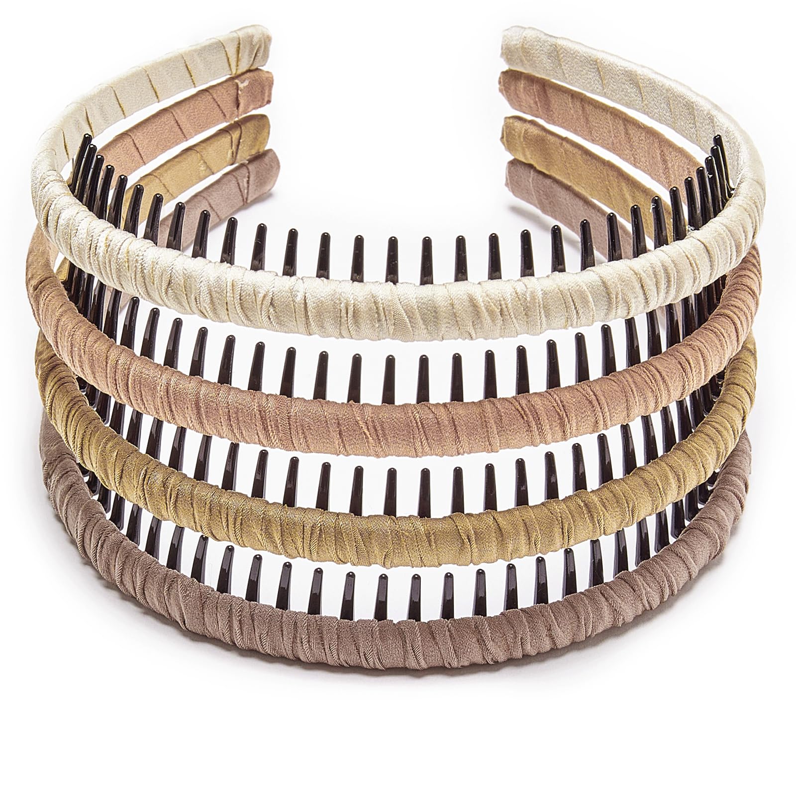STHUAHE multicolor resin teeth comb for secure, comfortable hair styling