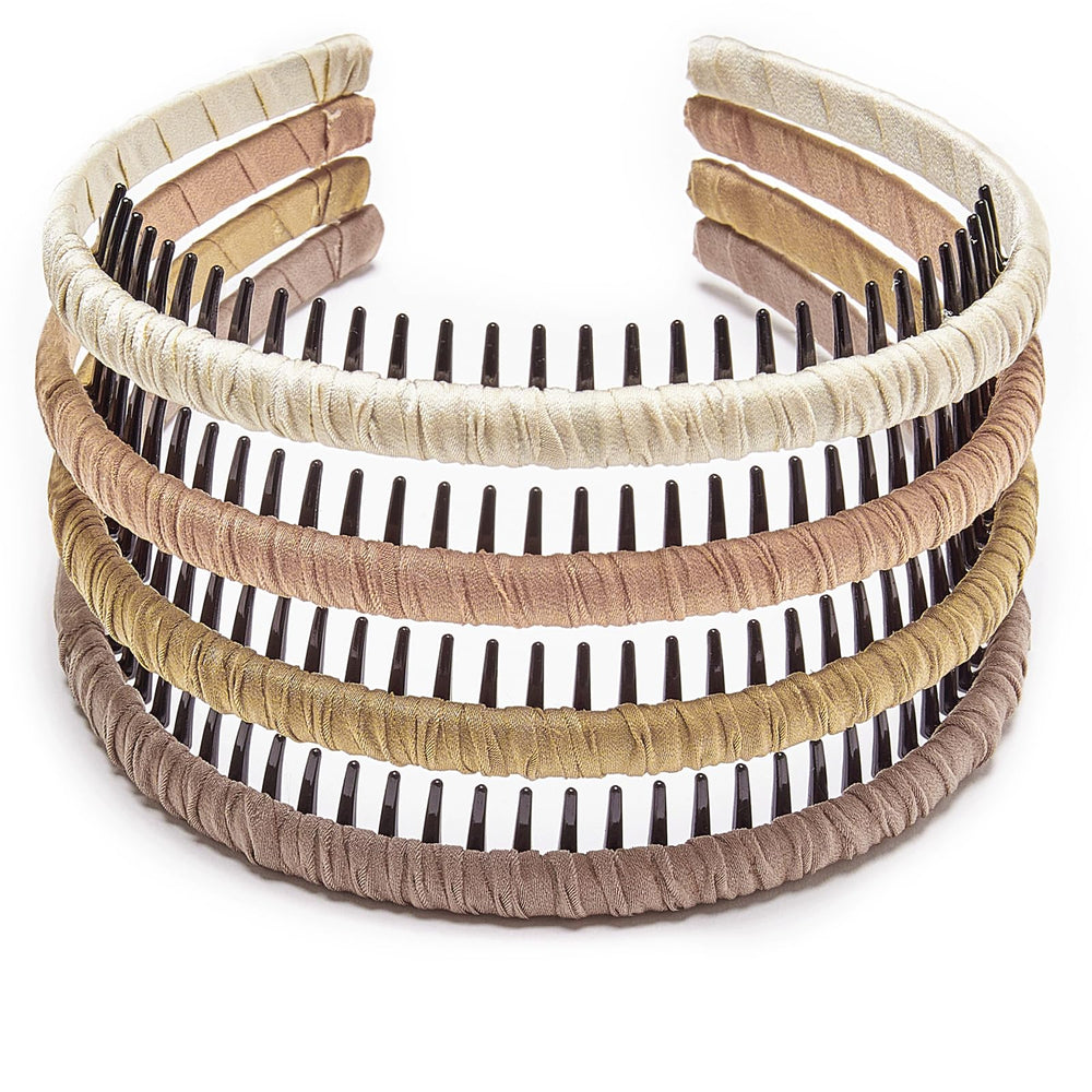 STHUAHE multicolor resin teeth comb for secure, comfortable hair styling