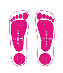 STICKONFEET premium feet pads box ready for fast salon setup and client-ready protection.