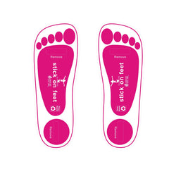 STICKONFEET Premium Feet Pads packaging showing hygienic disposal solution for spray tanning sessions.