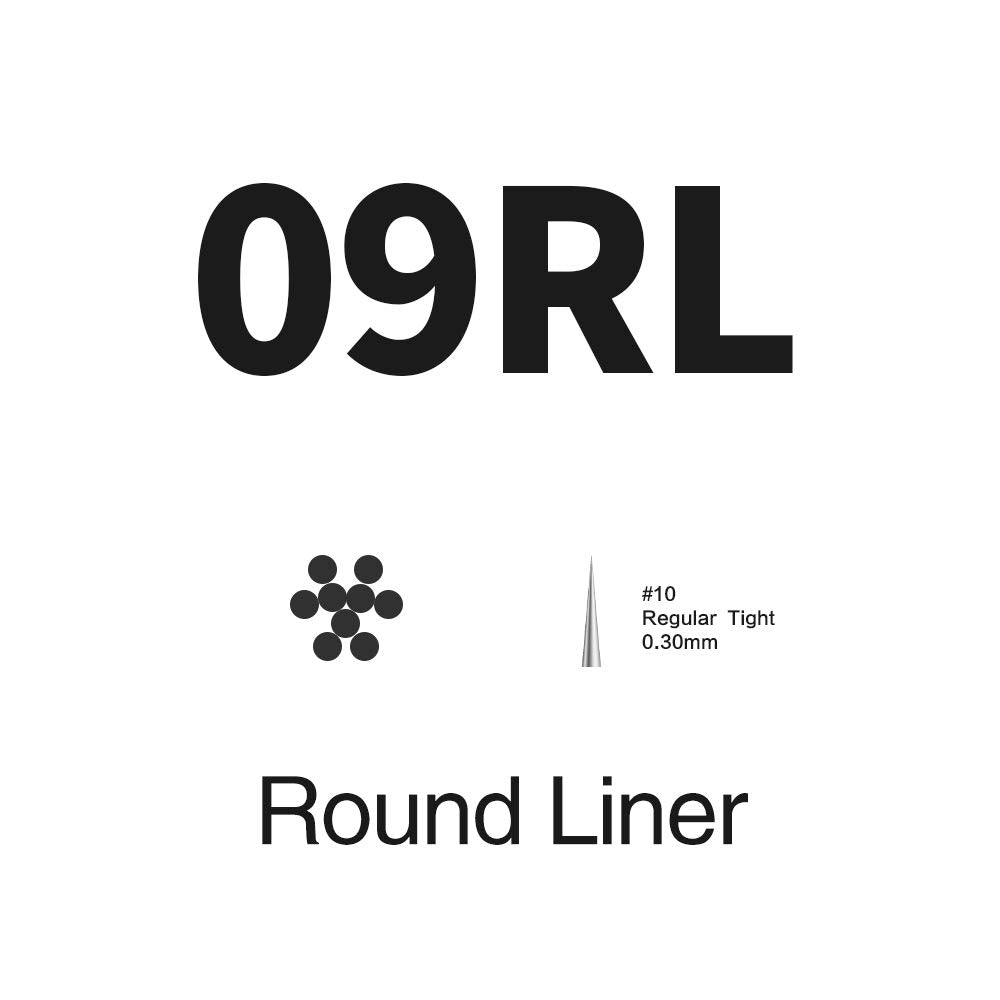 STIGMA EN05-50-1009RL round-needle-tip-slope enables detailed line work.