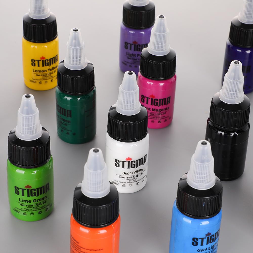 STIGMA tattoo ink SDS-certified safety information supports confident selection