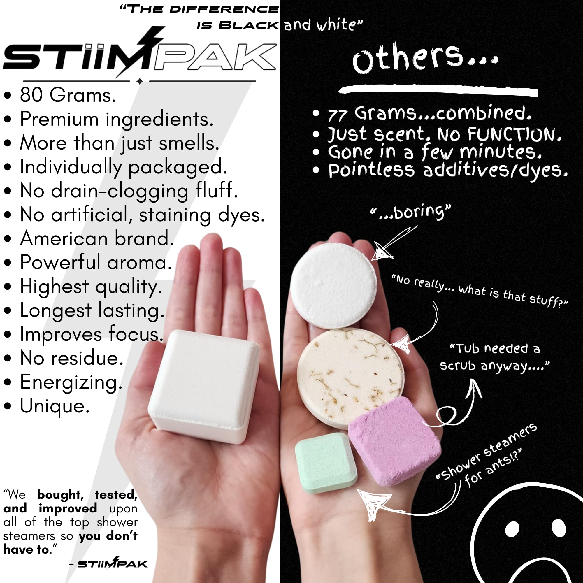 Launch Edition loofah included with STiiMPAK steamers in box