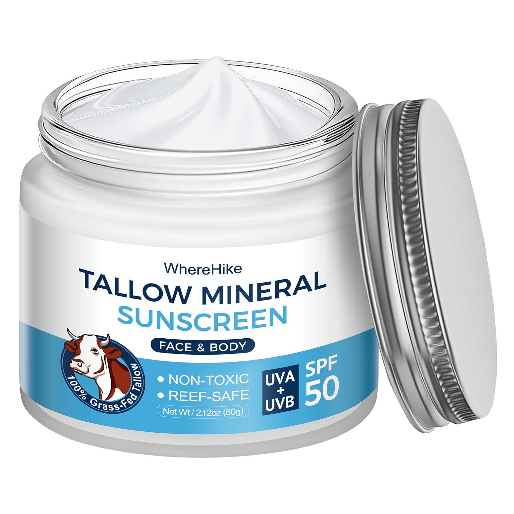 STILIP protector solar de manteca de res en bote, ideal para piel sensible.
