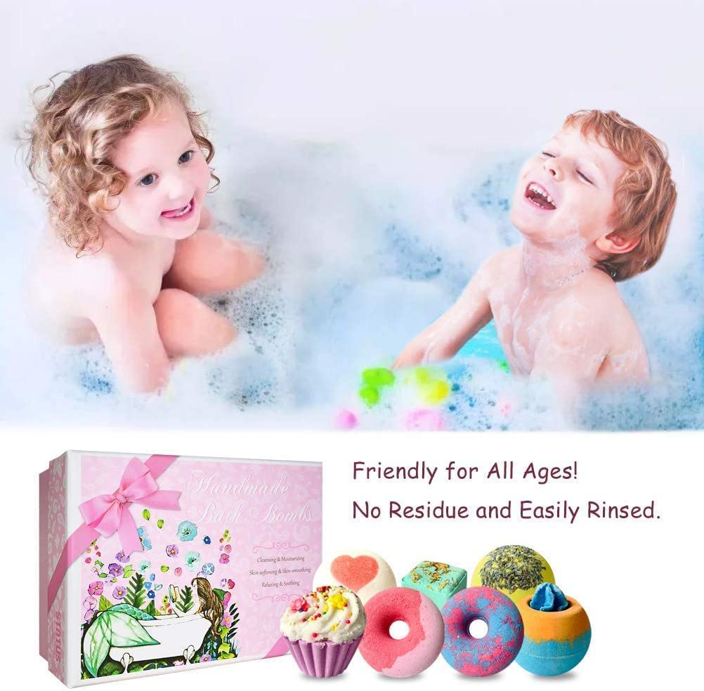STNTUS INNOVATIONS cubic bath bomb offers bold color and fizz in tub