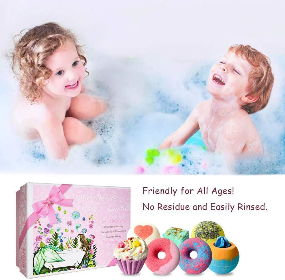 STNTUS INNOVATIONS cubic bath bomb offers bold color and fizz in tub