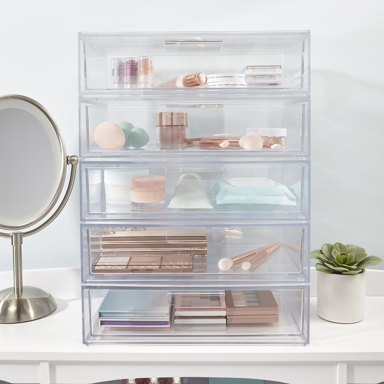 STORi Audrey American-made BPA-free plastic bin emphasizes durable storage