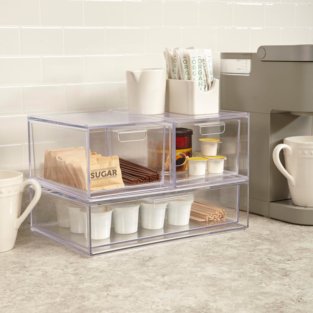 STORi Audrey office supplies bin keeping desk essentials visible