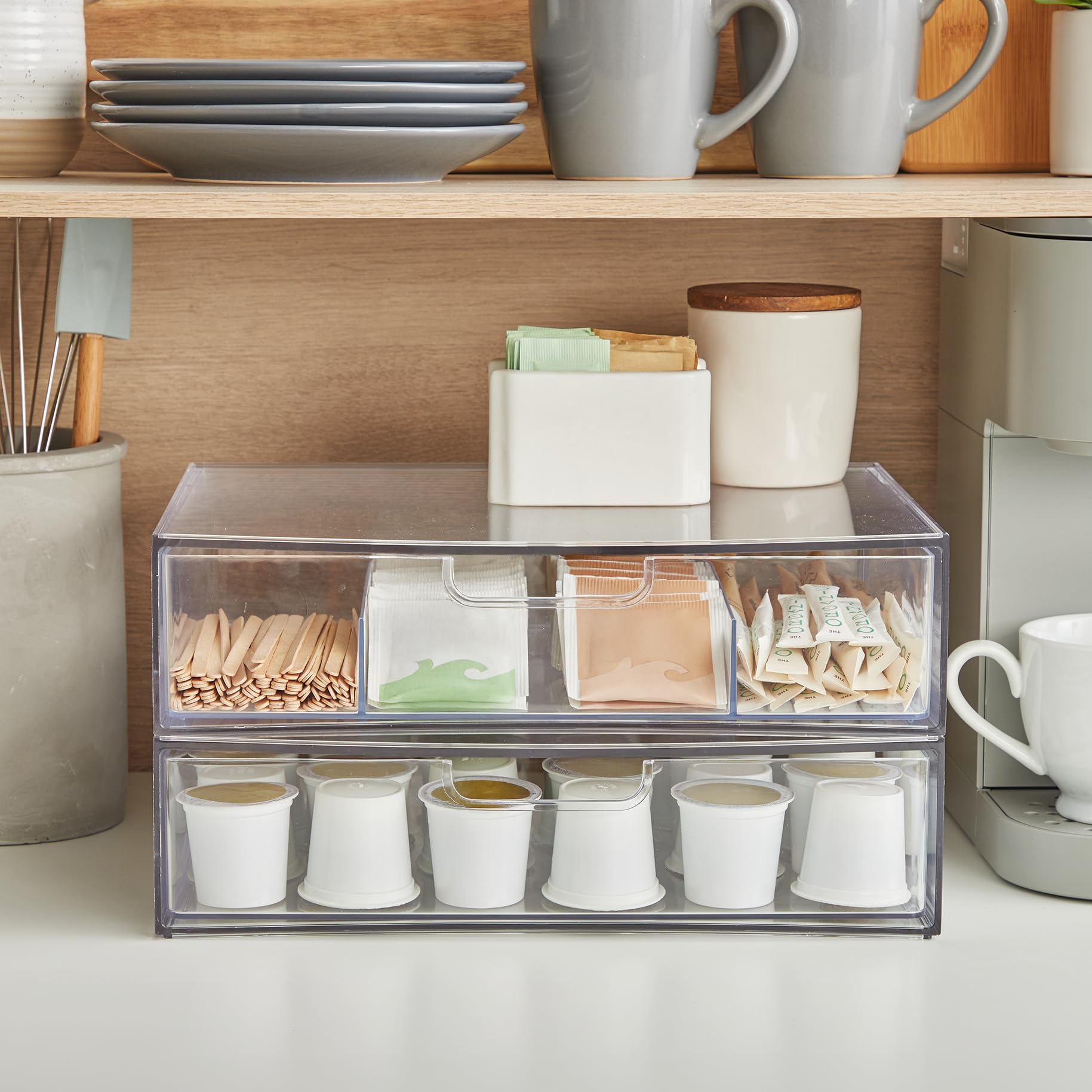 STORi STAX desk organization keeps papers neatly grouped