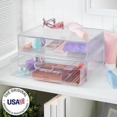 STORi STAX stackable setup saves shelf space