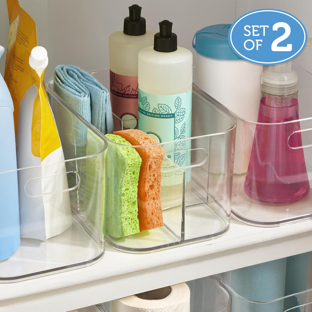 STORi Bliss clear BPA-free plastic lets you see contents at a glance.