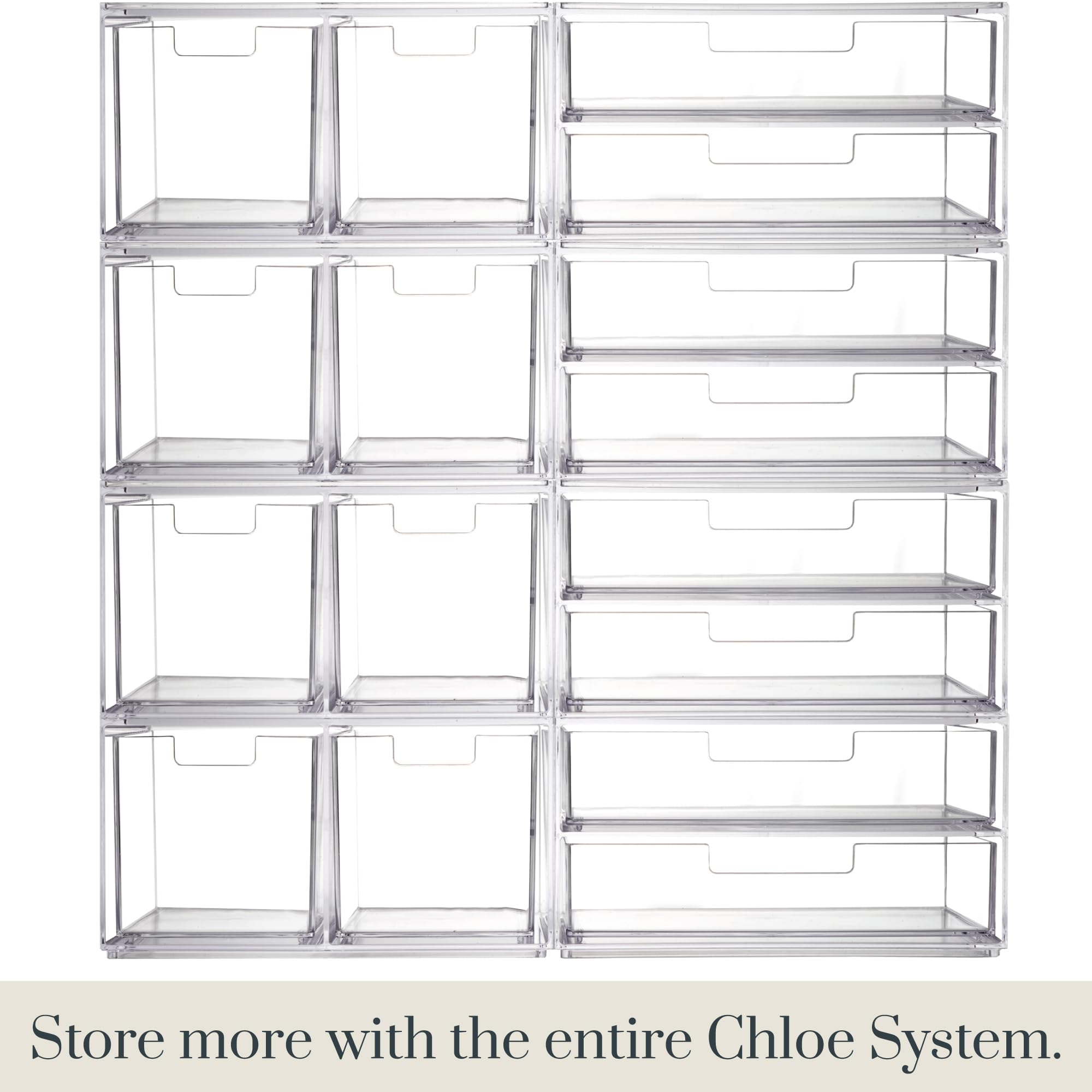 STORi Chloe layout customizable showing separate-use flexibility for different spaces.