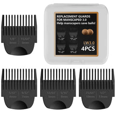 Stovast Manscaped Guard 4-pack overview highlights durable guards for precise trimming
