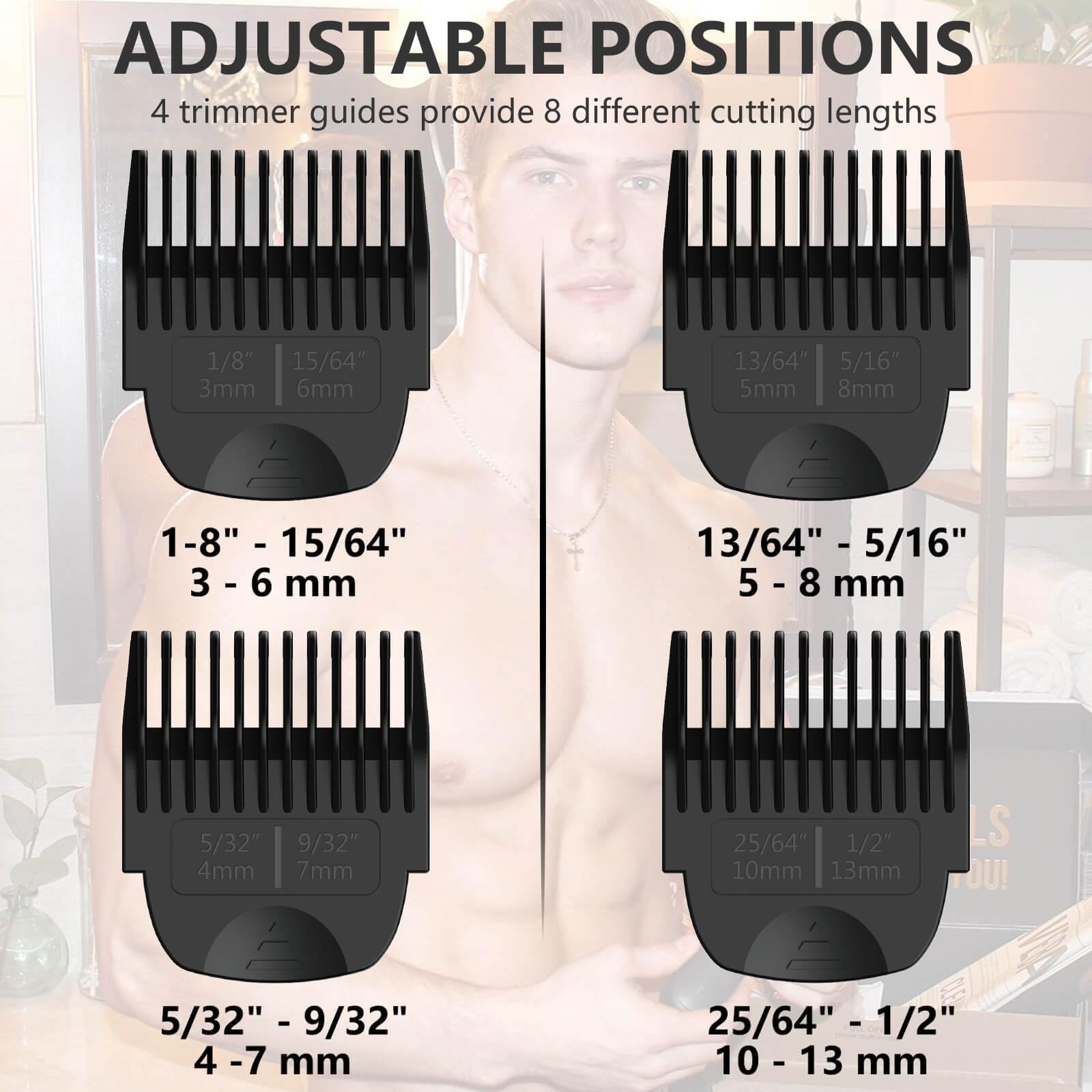 Stovast Manscaped guard organizer-case keeps guards neatly stored and ready