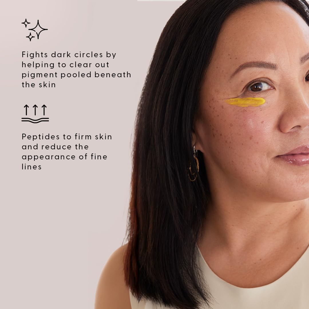 Stratia Lipid Gold Eye Cream ingredients closeup highlighting ceramides and skin-identical lipids.