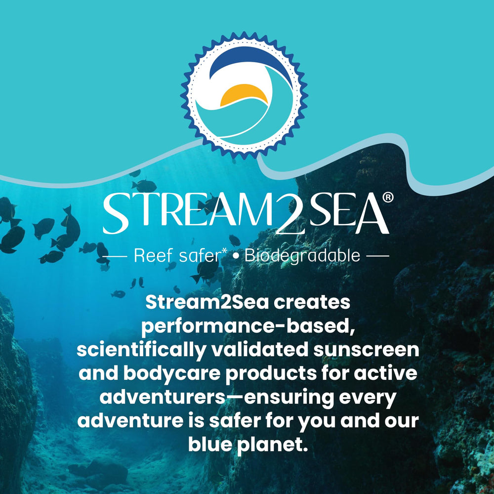 Stream 2 Sea sulfate- and paraben-free formula is gentle.