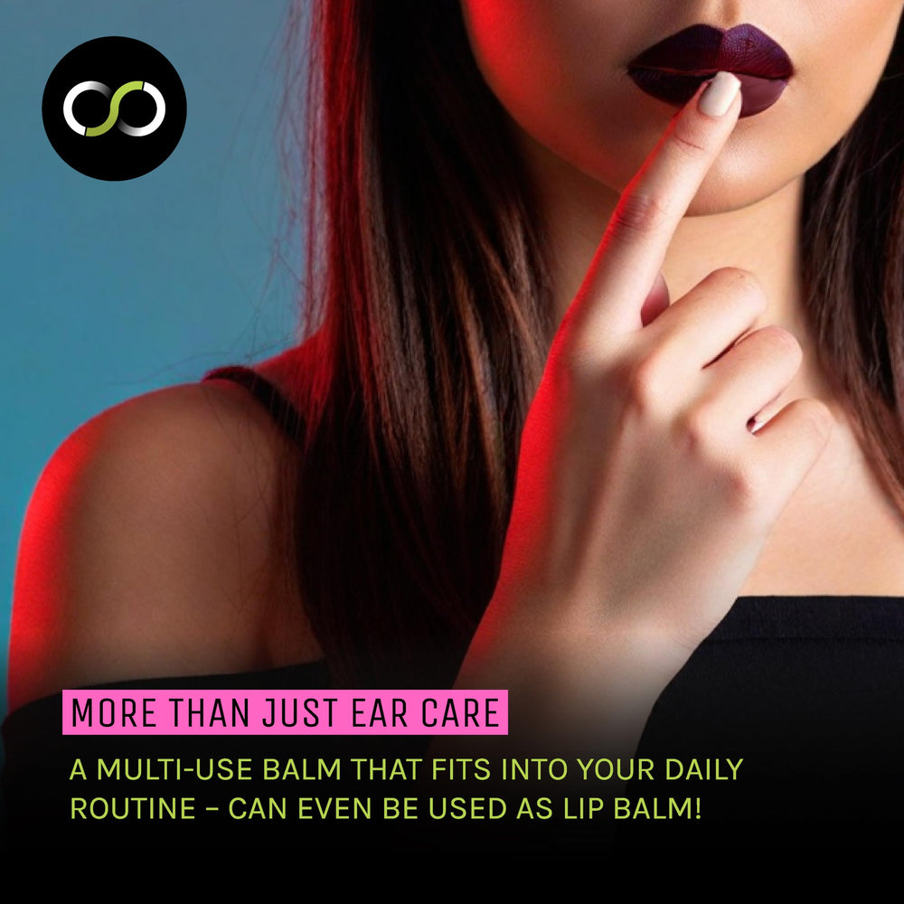 Stretch It Balm lip balm use suggests versatile, multi-use care.