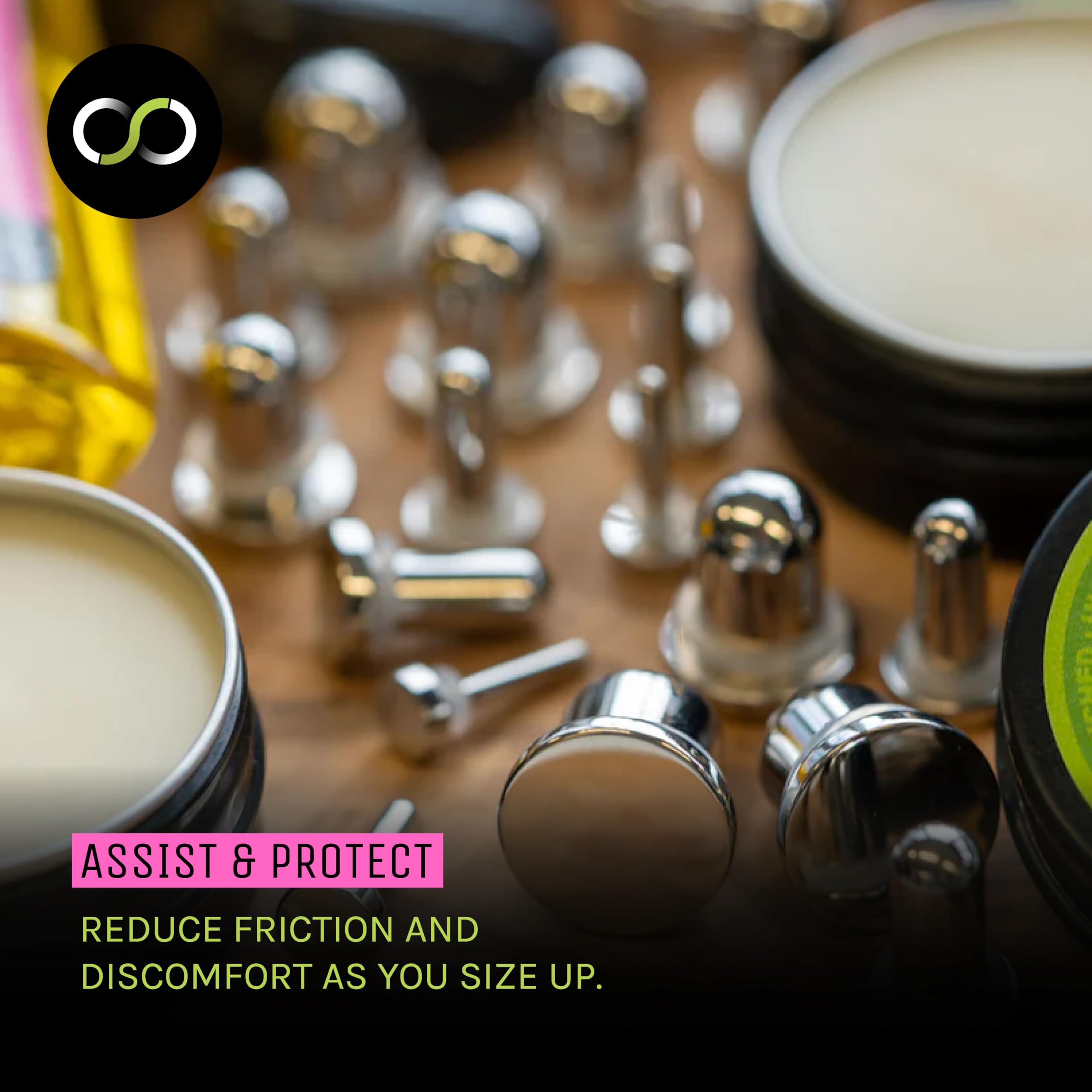 Stretch It Balm vegan cruelty-free UK-made badge emphasizes ethical production.