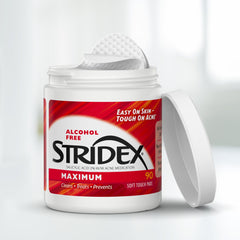 Stridex Maximum Pads pack of 3 supports ongoing acne care in a busy routine.
