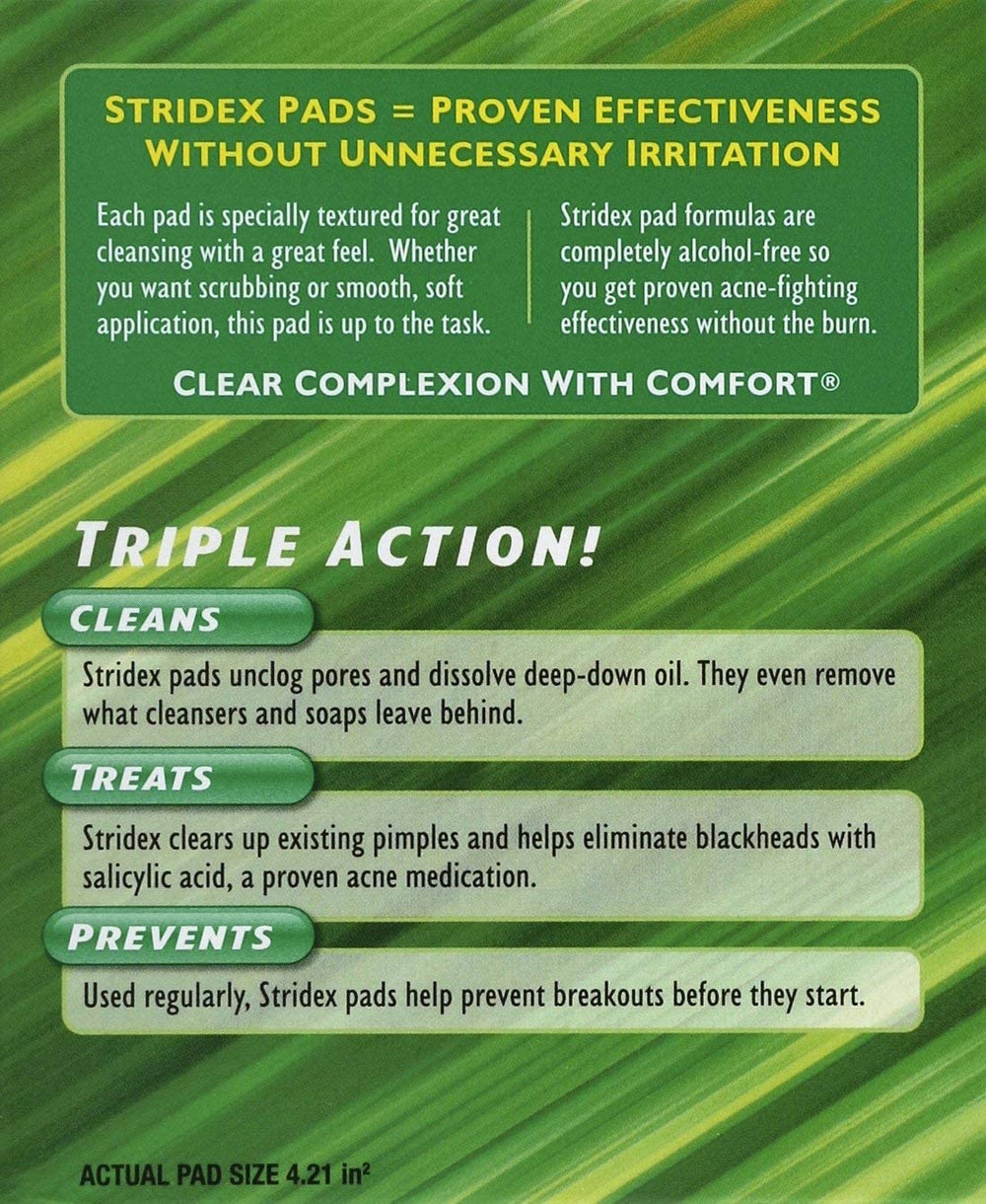 Stridex Sensitive Pads clean skin routine preventing future blemishes potential