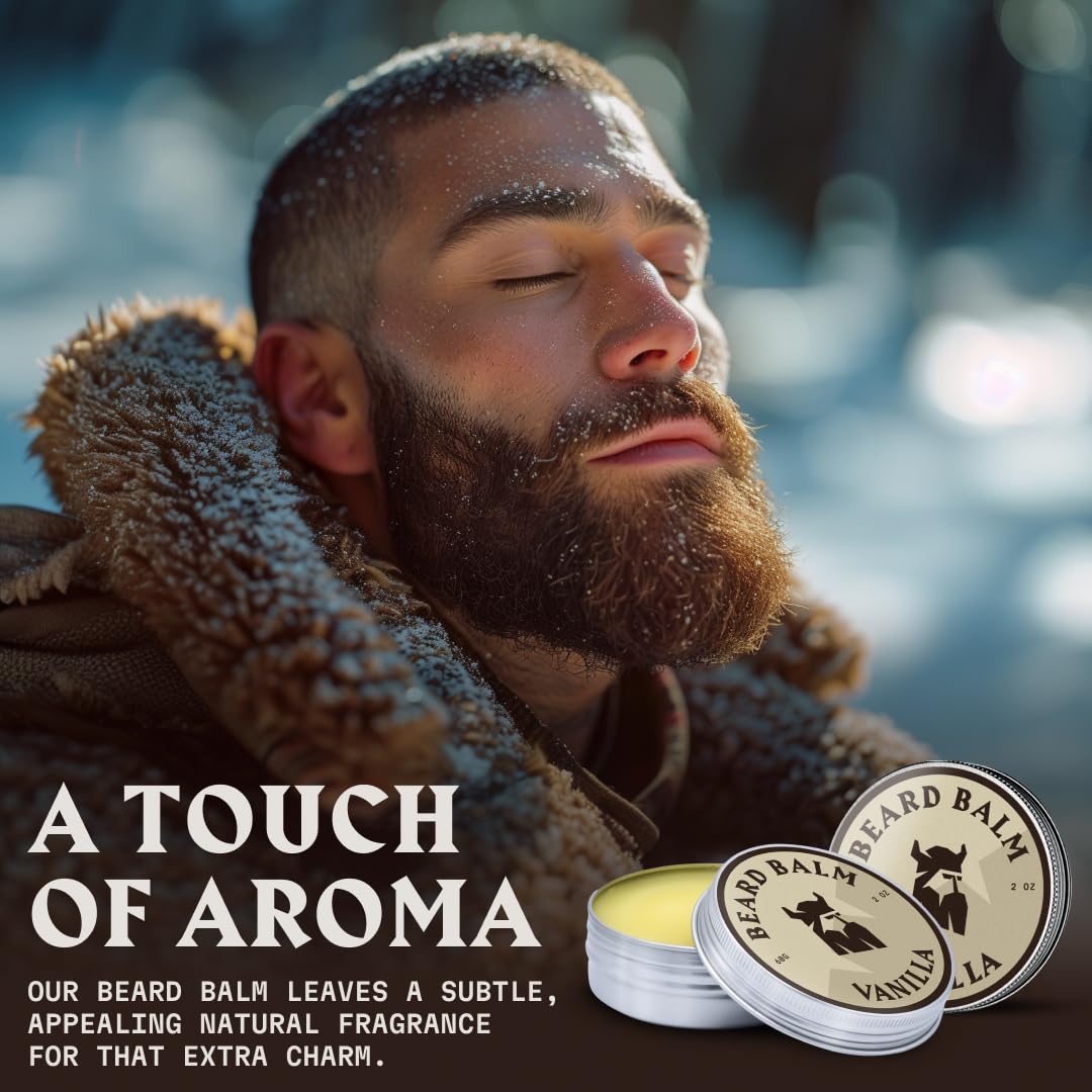 Softening beard texture with non-greasy formula