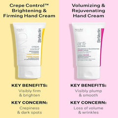 StriVectin close-up of tube texture, highlights fast-absorbing consistency