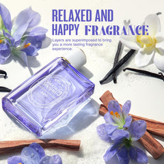 Sttes Perfume 509# sandalwood base glow on clear glass bottle