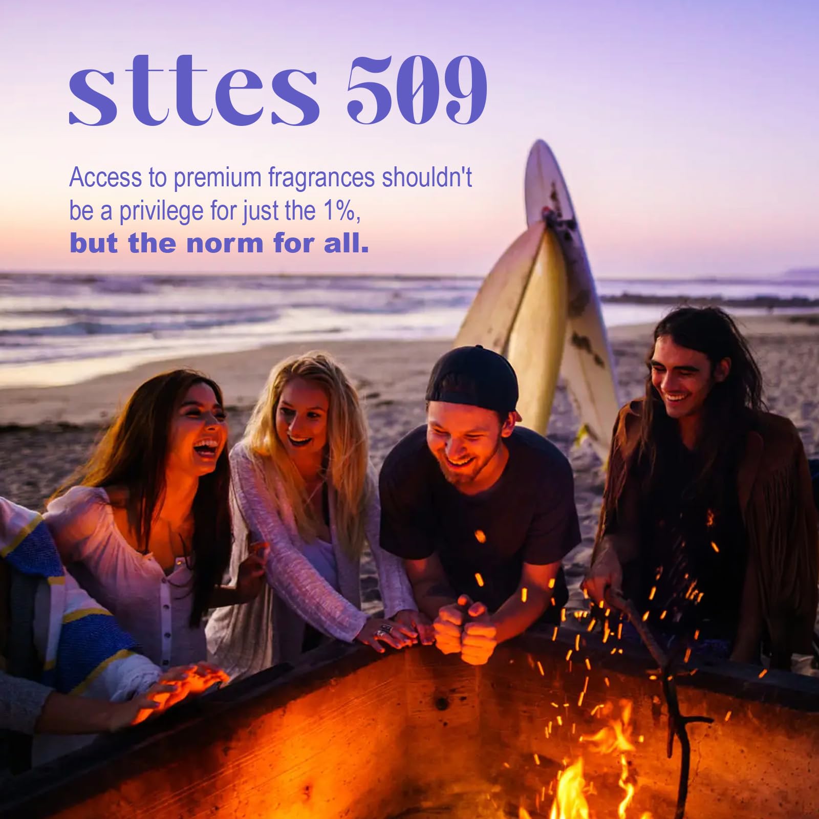 Sttes Perfume 509# vanilla orchid note diffusion on wrist for elegance